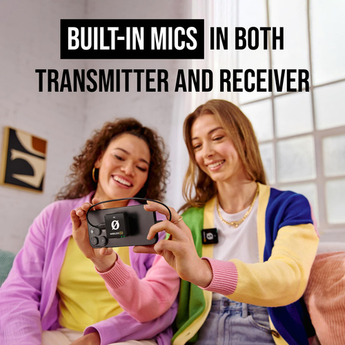 Sistema de microfone sem fio Red Wireless Me Dual Set B