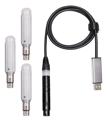 Adaptador De Transmisor Dmx Inalámbrico Usb A Cable Studio C