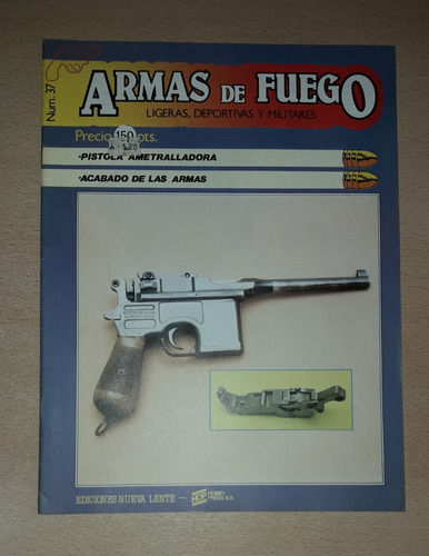 Revista Armas De Fuego N°37 Noviembre De 1985