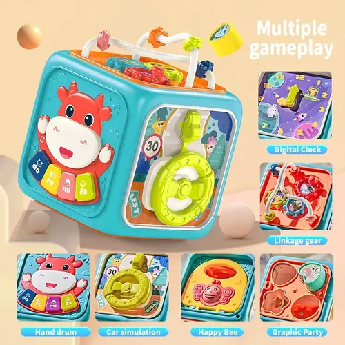 Juego Cubo De Encaje Figuras