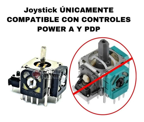 2 X Joystick Potenció Compatible Con Xbox One Power A / Pdp