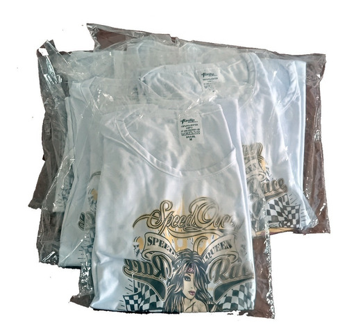 Imagem 3 de 4 de Camisa Baby Look Race Queen Tamanho M