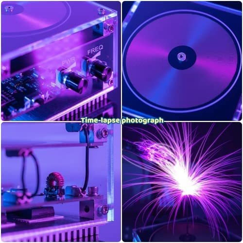 Imagen 6 de 9 de Joytech Bluetooth Music Tesla Coil Arc Plasma Altavoz De