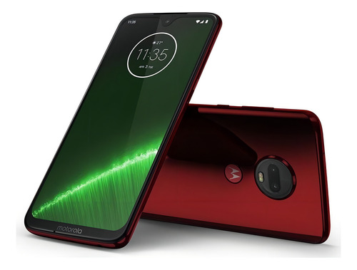 Moto G7 Plus Dual SIM 64 GB rubi 4 GB RAM - Aceitável (Recondicionado)