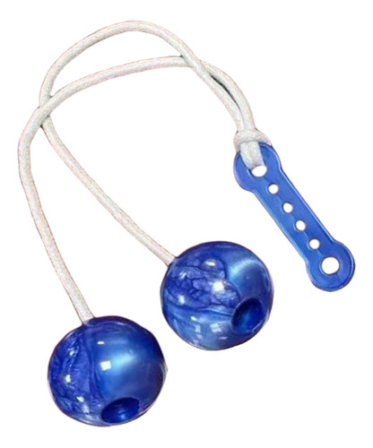 4 Bump Balls With Lights Azul