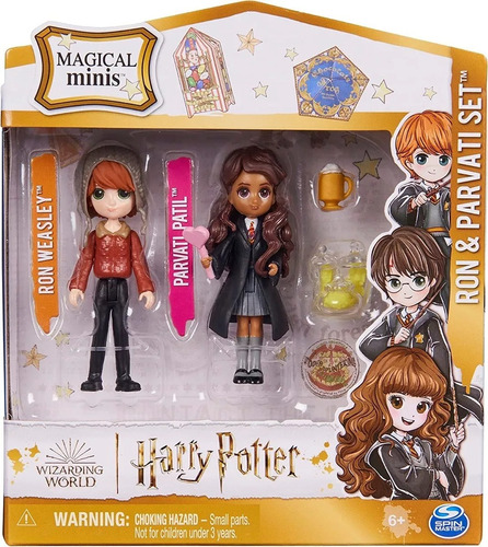 Figura Harry Potter Magical Minis Ron Weasley & Patil Parvat