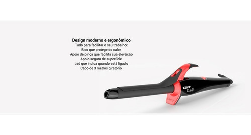 Imagem 2 de 3 de Modelador De Cachos Curves 3/4 (19mm) Taiff - Bivolt