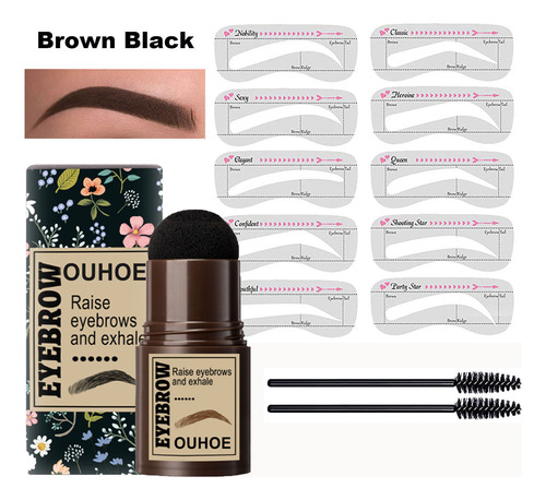 Kit De Estampado De Cejas Duradero En Un Solo Paso Con Plant