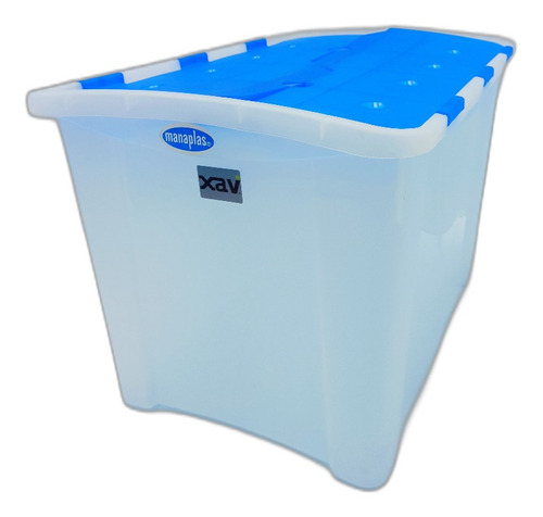 Caja Cajon Contenedor Envase Plastico 76l Manaplas 7068 Xavi