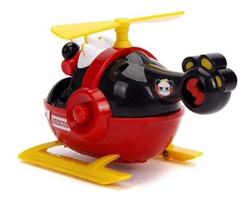 Toys Ryan's World Helicóptero Con Figura De Panda
