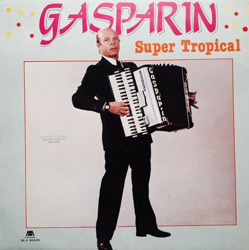 Gasparin Y Su Conjunto - Super Tropical Lp