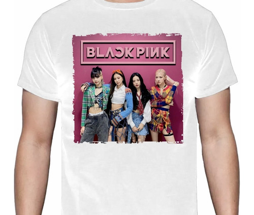 Black Pink - Idols - Blanca - K Pop - Polera- Cyco Records