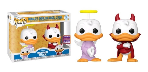 Pop Disney:2pk- Donald's Shoulder Angel And Devil
