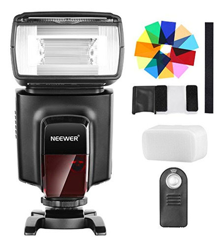 Neewer Tt560 Flash Speedlite Con 12 Filtros De Color, Difuso