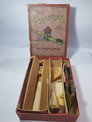Imagen 2 de 10 de Antiguo Juego The Piggeries Inglés Caja Original Mag 56513