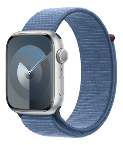 Apple Watch Series 9 41mm Gps Silver Al Winter Blue Sl