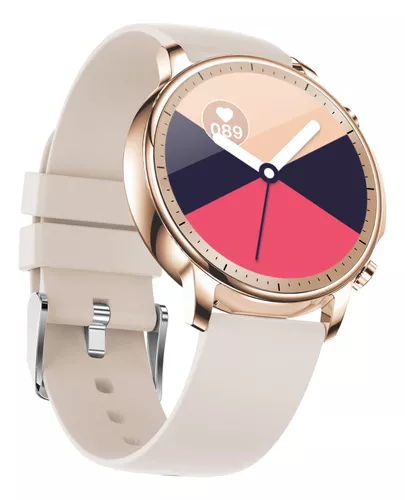 Smartwatch Reloj Inteligente Mujer P/ Android & iPhone Fit