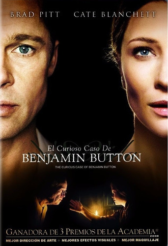 El Curioso Caso De Benjamin Button Brad Pitt Pelicula Dvd