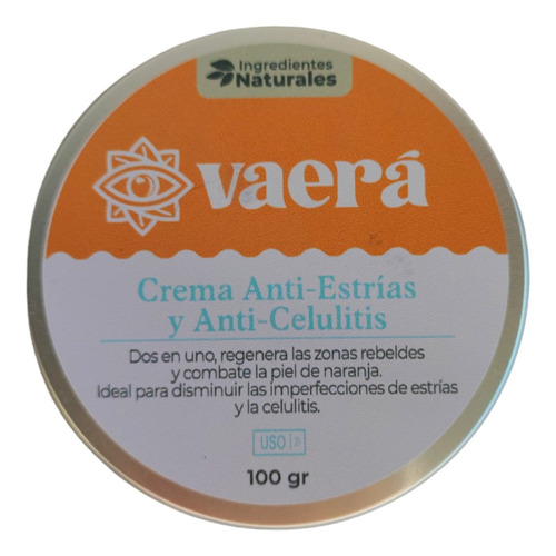 Crema Para Atenuar Estrías Y Disminuir Celulitis 100 Gr