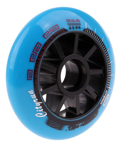 Ruedas De Patines En Línea De 100 Mm Azul 90mm