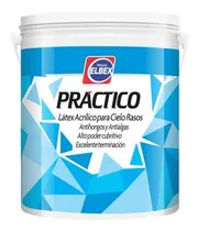 Comprar Pintura Acrílica Elbex Práctica 18l Cielo Rasos Antihongos