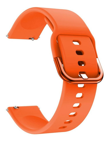 Reloj inteligente Haylou Solar Ls05, pulsera de silicona de primera calidad, naranja, 22 mm de ancho