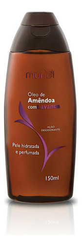  Leo Corporal De Amêndoas Com Lavanda 150ml Muriel