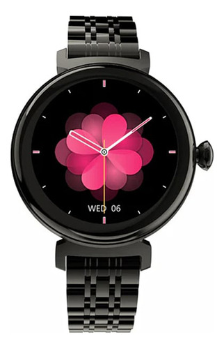 Reloj Inteligente Smartwatch Hifuture Aura 1.04 Color De La Caja Multicolor Color De La Malla Negro Color Del Bisel Negro