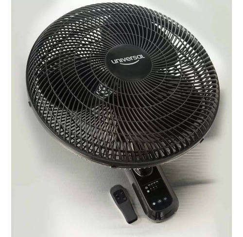 Ventilador Universal Negro 80watts Control 2 Años Garantia