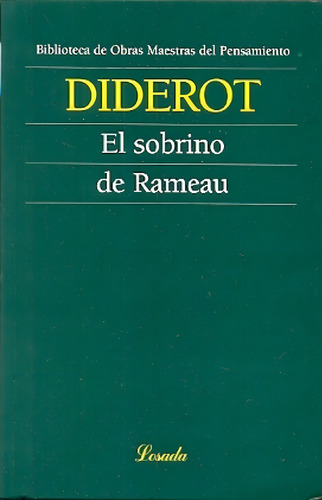 El Sobrino De Rameau - Denis Diderot