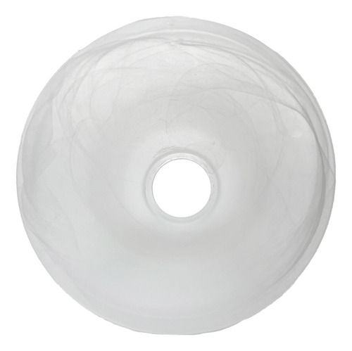 Refacción Pantalla De Cristal Para Lámparas/candiles Blanco Blanco Pt-106-bm