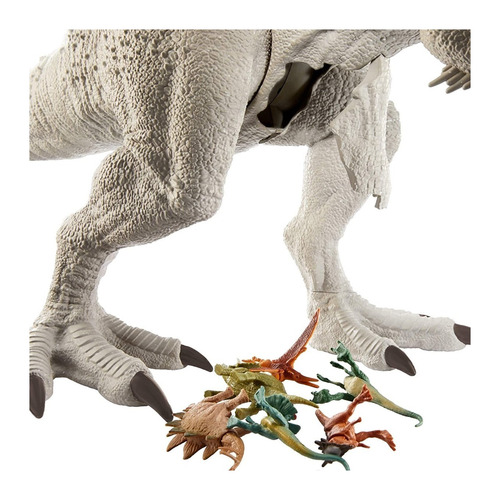Imagen 4 de 6 de Figura de acción Indominus Rex Camp Cretaceous GPH95 de Mattel Super Colossal