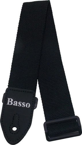 Correia Basso Basica Ny-01 Sintético Preta P/ Baixo Violão