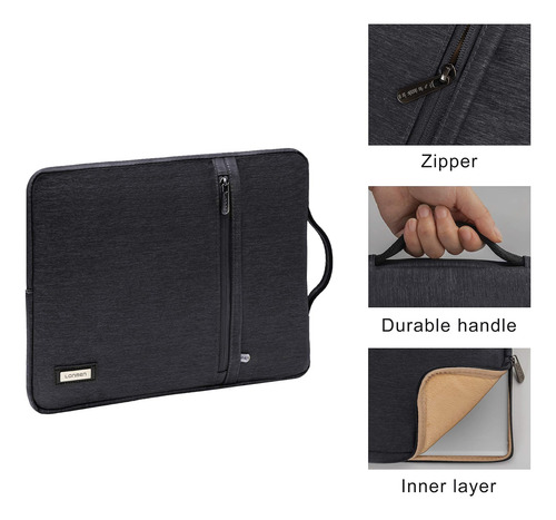 Lonmen Funda Para Computadora Portátil De 10,1 Pulgadas Con