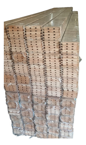 Revestimiento Alistonado Muro Madera Euca 20 Mm - Mader Shop