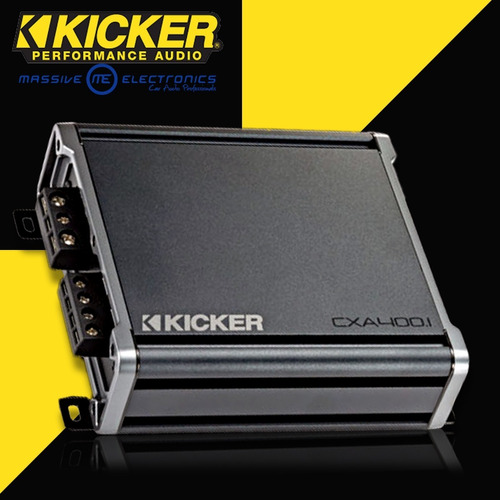 Amplificador Kicker Cxa400 1 800w Max 400w Rms 1 Canal Meses Sin Intereses