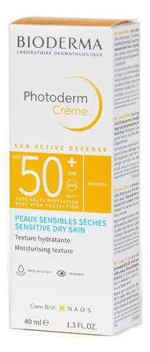 Protector Solar Bioderma Photoderm Fps 50 Max En Crema 40ml