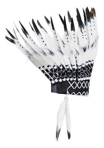 Tika American Chief Indian Native Hat De Plumas Accesorios