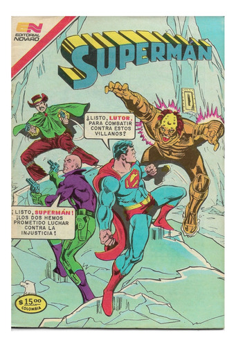 Superman # 224 Novaro Col. Tamaño 13,5x20 Cm