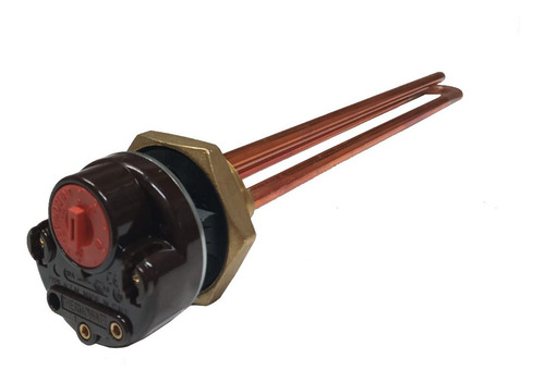 Imagen 1 de 4 de Conjunto P/termotanque Italiano Resistencia Y Termostato S/r