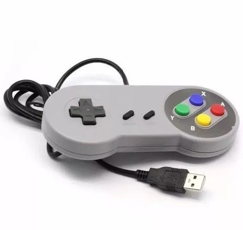 Promoção Controle Snes Super Nintendo - Entrada Usb