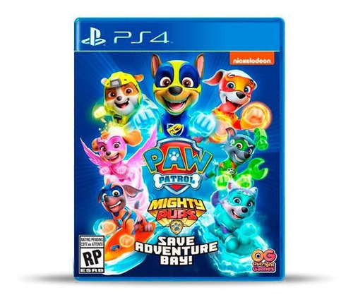 Paw Patrol Mighty Pups Save Adventure Ps4 Físico, Macrotec