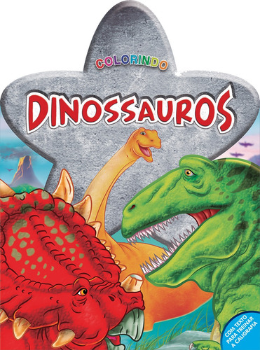 Colorindo dinossauros, de Blu a. Blu Editora Ltda, capa mole em português, 2013