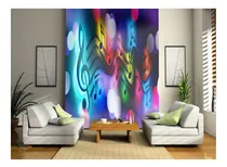 Comprar Adesivo De Parede Musica Notas Musicais Arte M² Mus117