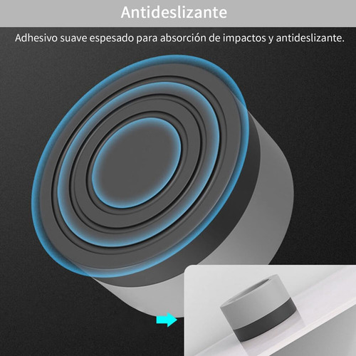 8pcs Estabilizadores De Pies De Lavadoras, Almohadillas De