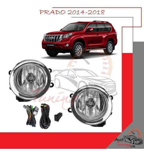 Halogenos Toyota Prado 2014-2018