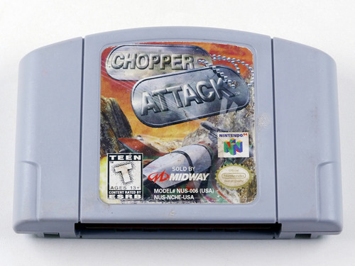 Chopper Attack Original N64 Nintendo 64