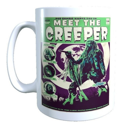 Taza Diseño Rob Zombie Cantante Rock Poster