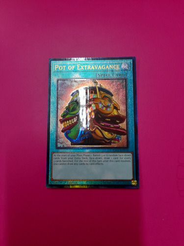 Yugioh! Pot Of Extravagance, Ultimate Rare 