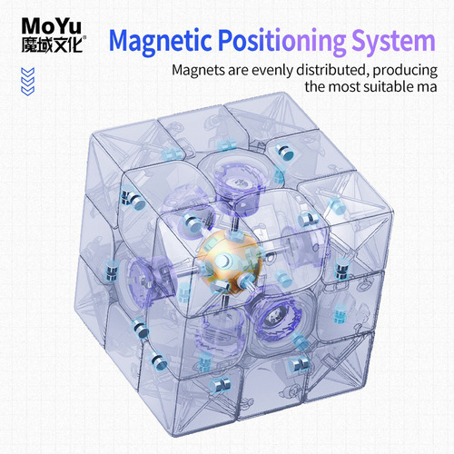 Cubo Mágico 3x3 Moyu Super Rs3m 2022 - Maglev